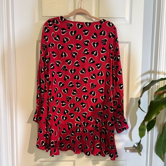 LOVE MOSCHINO Graphic Heart Dress size 4 - Picture 8 of 12